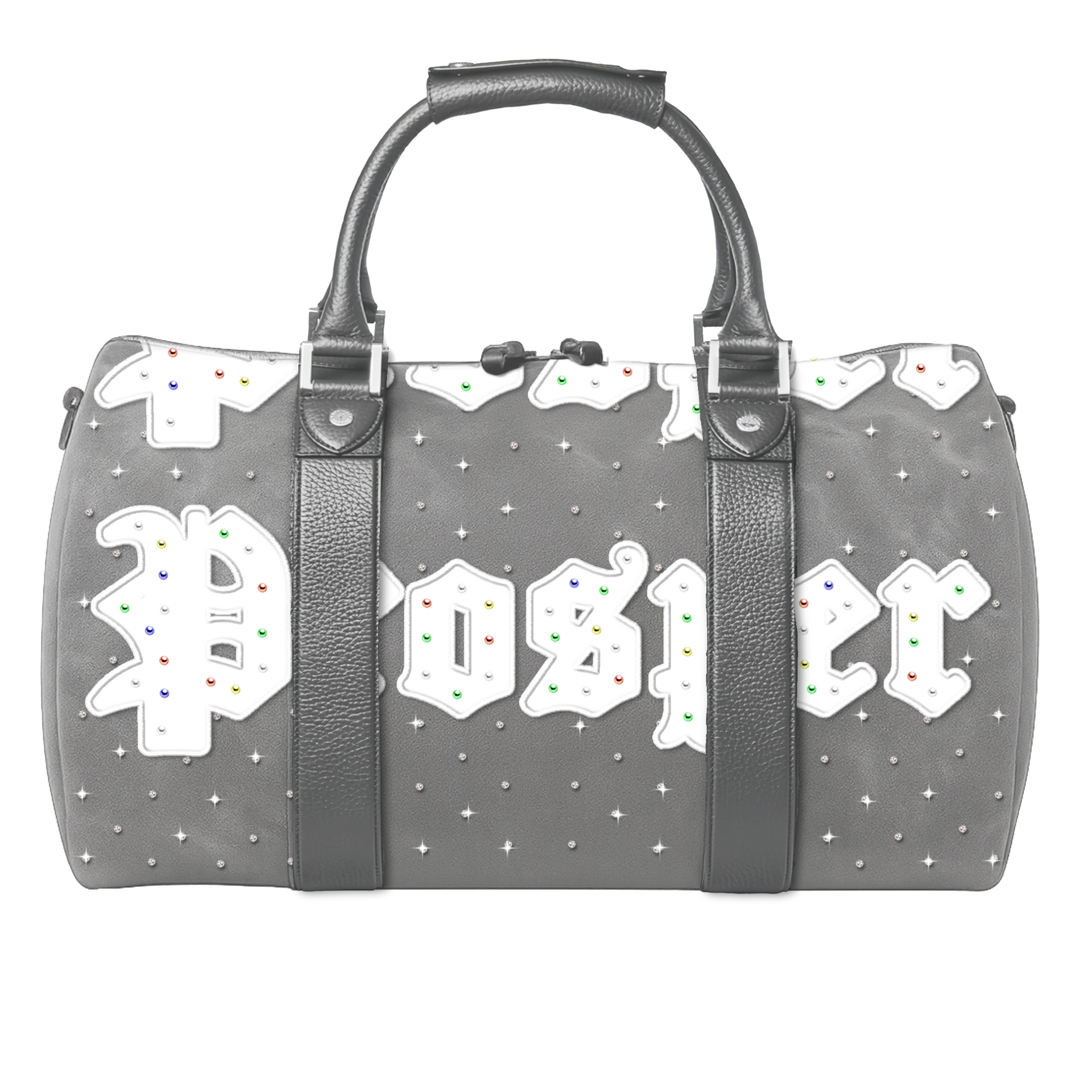 PREVAIL DIAMOND DUFFLE "GRAY"