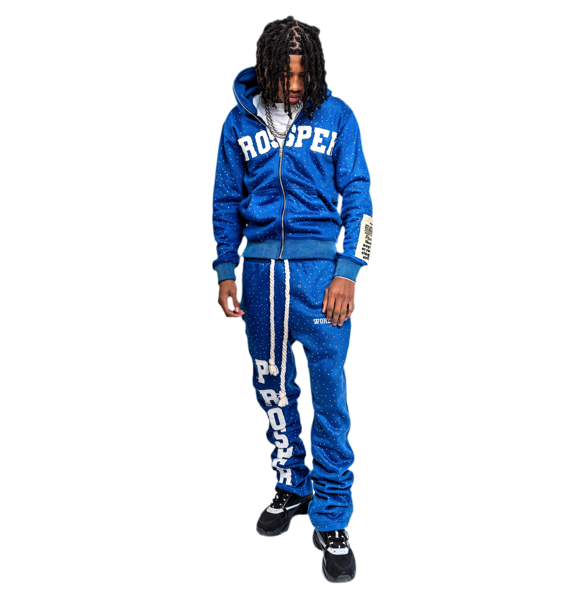 ROYAL BLUE JACKET + FREE PANTS = FREE ITEM