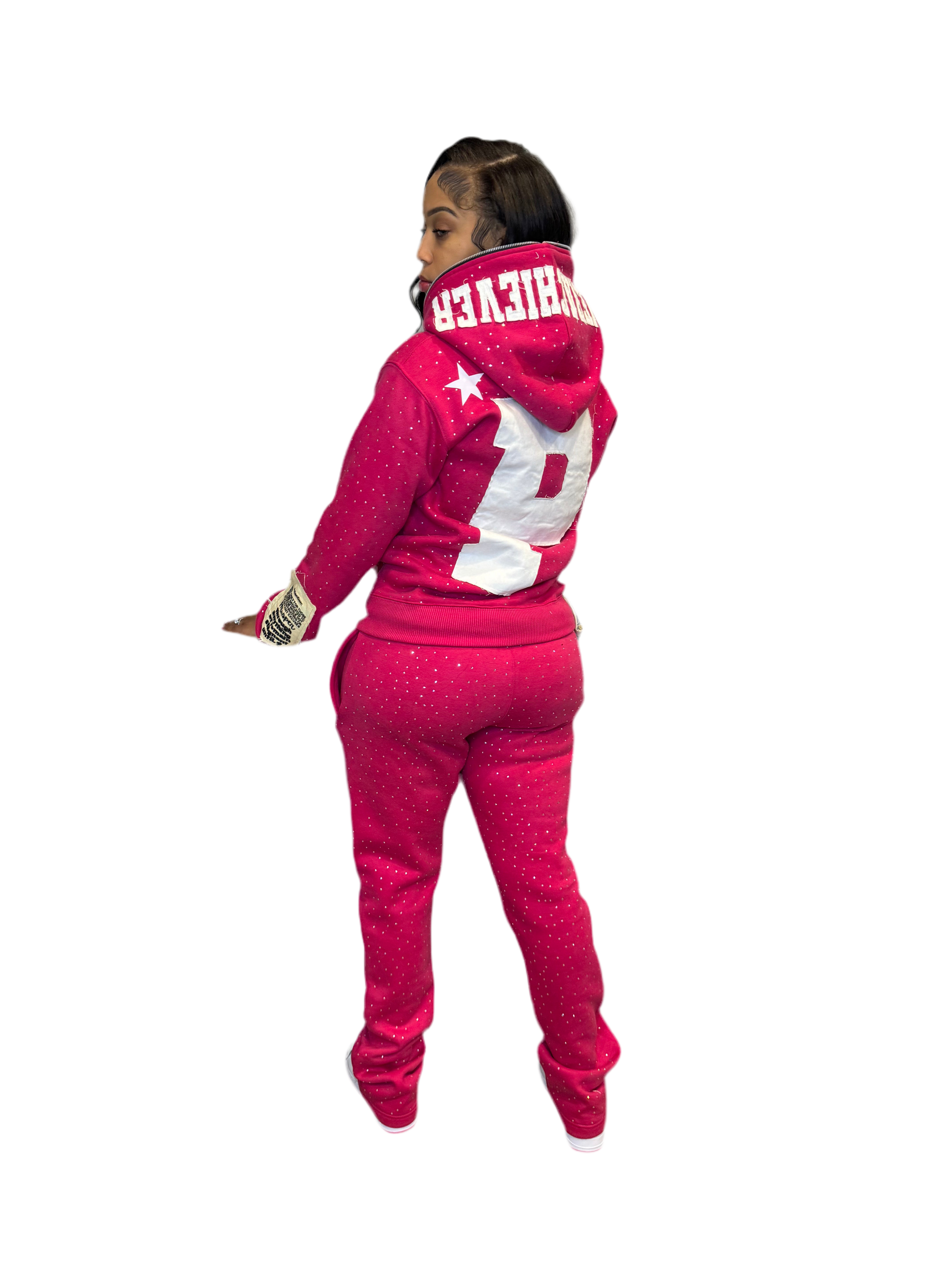 PINK JACKET + FREE PANTS = FREE ITEM