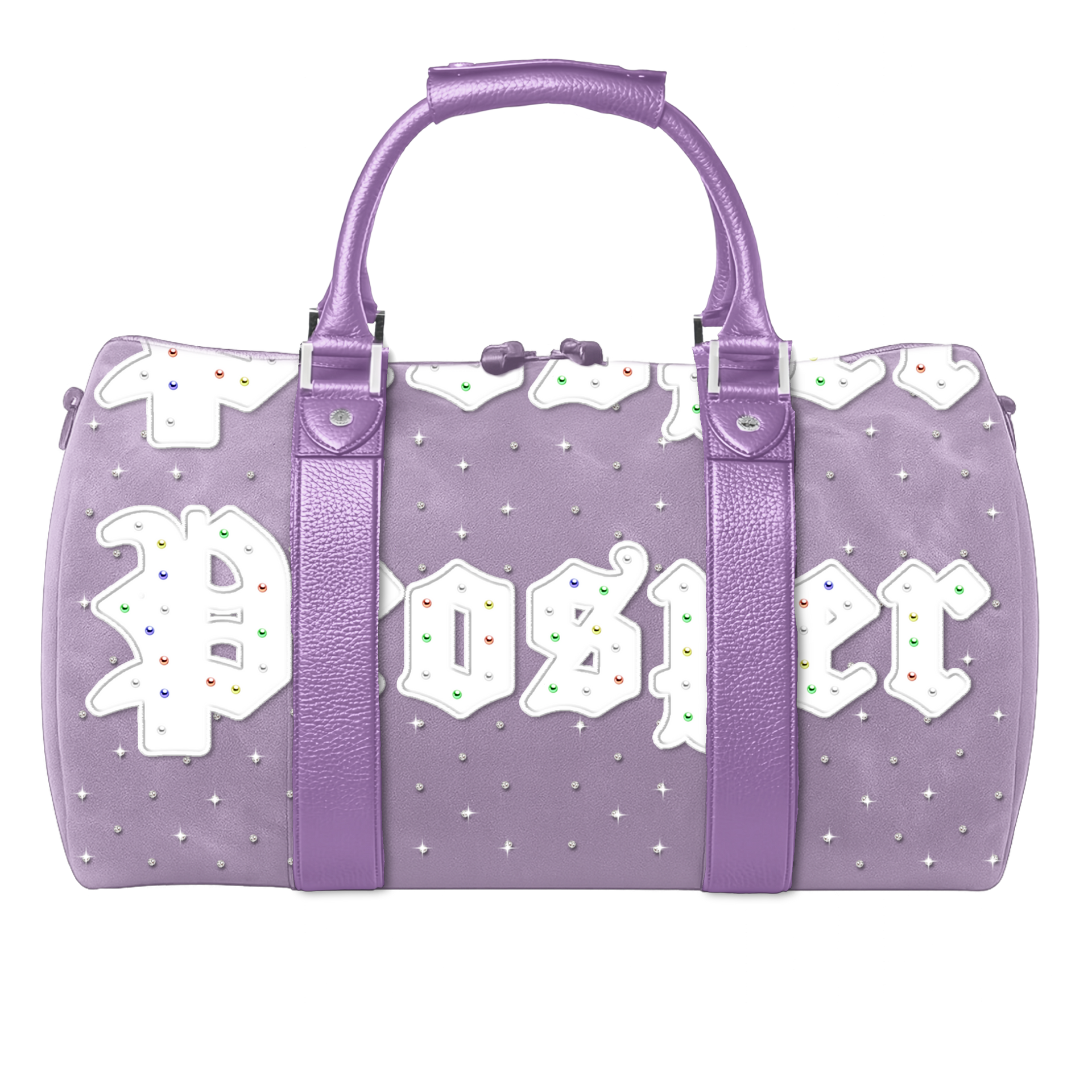 PREVAIL DIAMOND DUFFLE "NESSA PURP"
